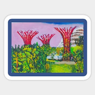 Gardens by the Bay in Singapore Sticker